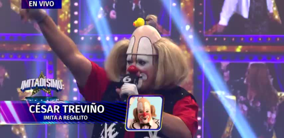 Cerrando la noche este chico demostró su talento