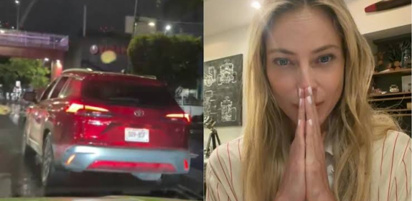 Vanessa Huppenkothen denuncia acoso de automovilista