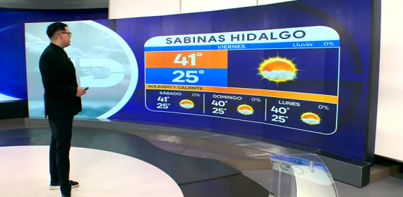 Nelson Valdez nos da el pronóstico del tiempo en Monterrey para este fin de semana.