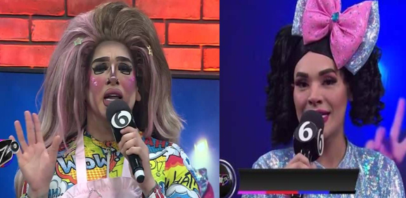 En pleno programa sucede el enfrentamiento entre estos personajes