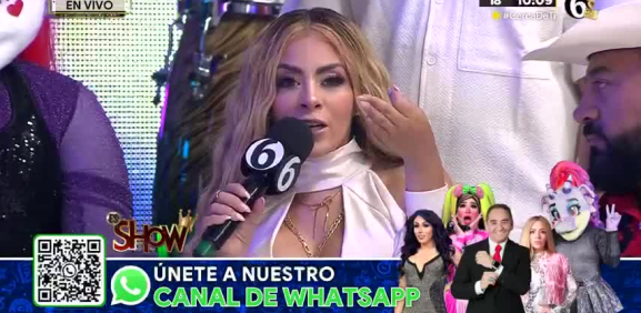 Ludivinita es invitada en pleno programa a participar en la filmación
