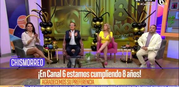 Canal 6 CDMX celebra su 8vo aniversario