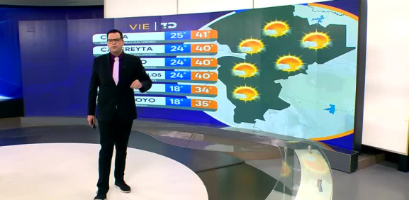 Nelson Valdez nos da el pronóstico del tiempo en Monterrey para este fin de semana.