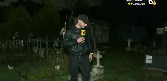 El reportero Eder Durán vive una experiencia paranormal