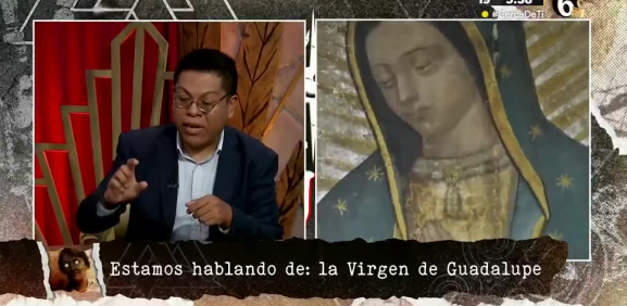 En esta mesa de debate se explica sobre las apariciones y milagros de la virgen