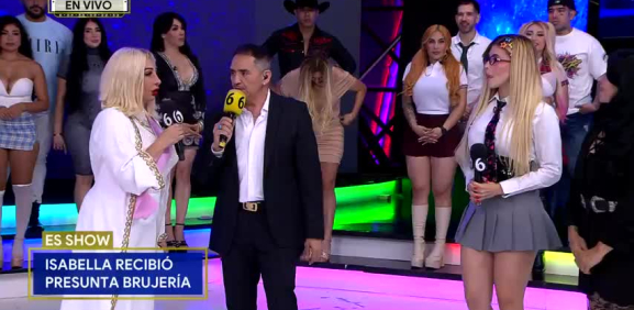 Ludivina Lugo ayuda a la chica sobre el tema de la brujería