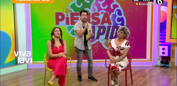 Maestra Resurrección y Yeka Rosales se enfrentan en el 'Piensa Rápido'