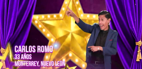 El chico demuestra su talento y el esfuerzo en el escenario
