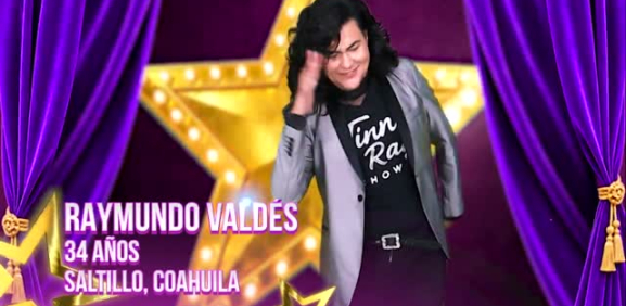 Con gran producción es como se presenta el participante