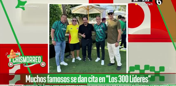 Famosos acuden a "Los 300 líderes mexicanos" 2026
