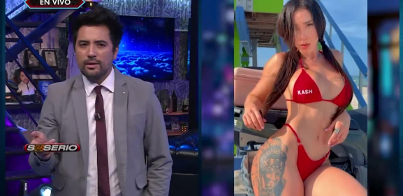 Danik Michell presume sensual figura en la playa