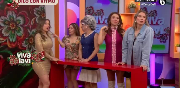 Así los pusieron a prueba a los conductores de Vivalavi Mx en el “Dilo Con Ritmo”