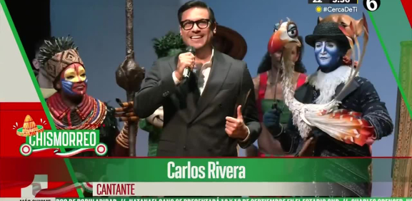 Carlos Rivera regresa al “Rey León”