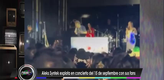 Sigue la polémica con Alex Syntek
