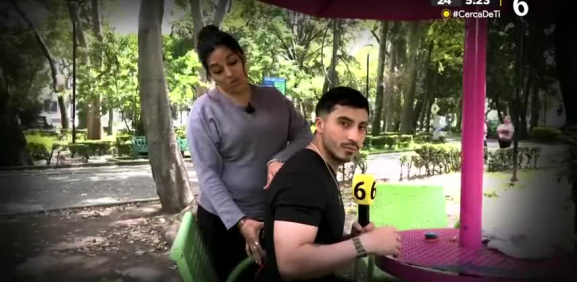 El reportero paranormal Eder Durán acude con esta bruja para que trabaje sus dolencias con imánes