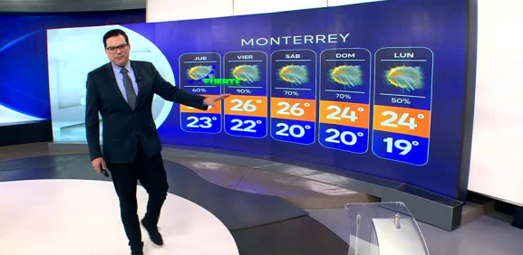 Nelson Valdez nos da el pronóstico del tiempo en Monterrey para este miércoles 30 de septiembre 2026.