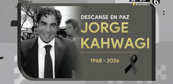 Muere Jorge Kahwagi a los 58 años