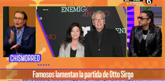 Famosos despiden a Otto Sirgo