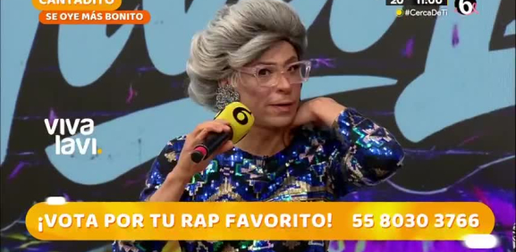 La Maestra Resurrección sorprende con su rap en vivo