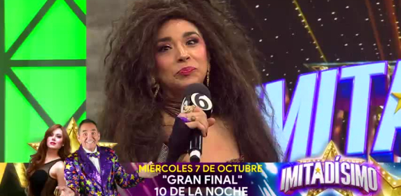 Yeka Rosales sorprende con su imitación de Gloria Trevi