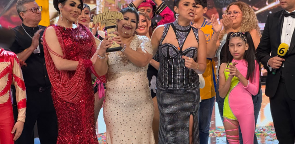 Felicidades a la primer ganadora del reality de imitación
