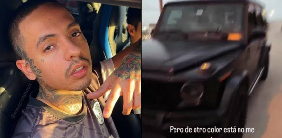 "Ya no me gusta": Natanael Cano destruye su camioneta de lujo