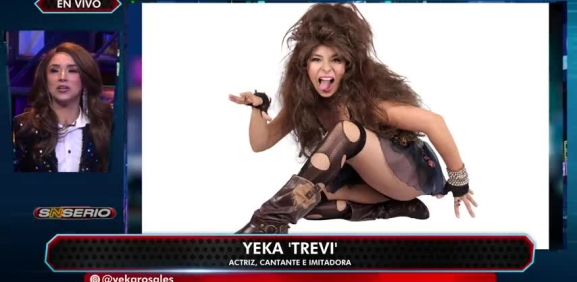 La imitadora revela sus secretos para sus performance