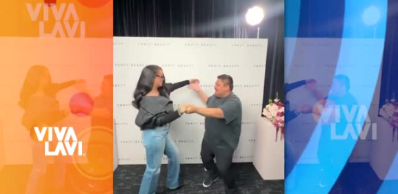 Rihanna sorprende bailando quebradita con Leo González
