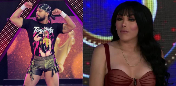 En pleno programa Regina se va duro y directo contra el luchador