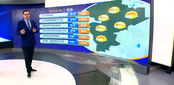 Nelson Valdez nos da el pronóstico del tiempo en Monterrey para este miércoles 14 de octubre 2026.