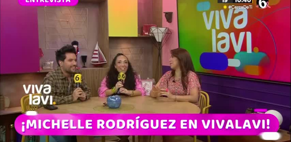 Michelle Rodríguez presenta "Casi 40"
