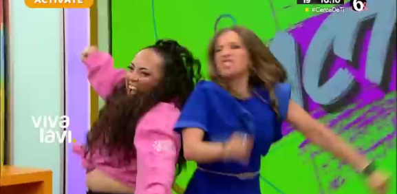 Michelle Rodríguez cumple el desafío "Actívate" en Vivalavi Mx