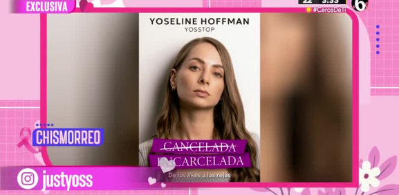 'YosStop' presenta su libro "Cancelada, encarcelada" en Chismorreo