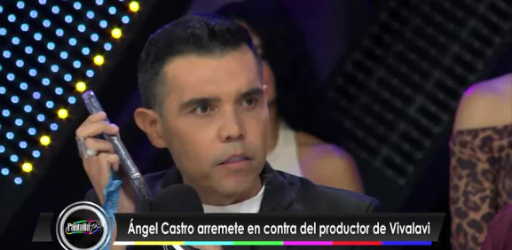 Ángel Castro arremete en contra productor