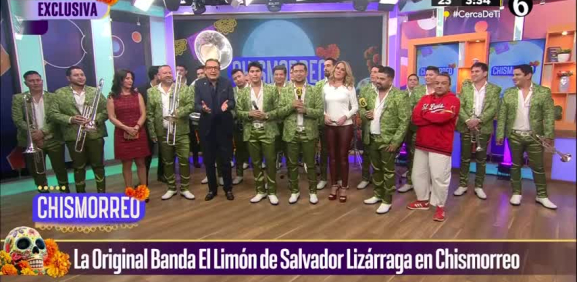 "La Original Banda El Limón de Salvador Lizárraga" en exclusiva en Chismorreo