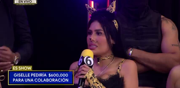 La conductora de la barra nocturna afirma que nunca haría nada erótico pero si pudiera tener un precio a un contenido especial