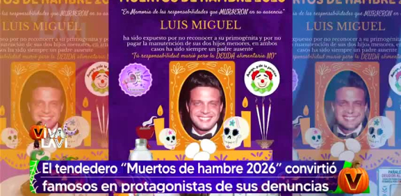 Exponen a famosos como supuestos "Muertos de hambre 2026"