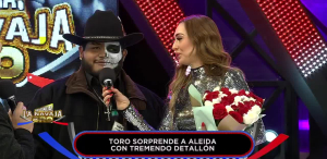 'Toro' sorprende a Aleida con romántico detalle