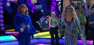 Regina y Ximena sorprenden como Dulce y Rocío Banquells
