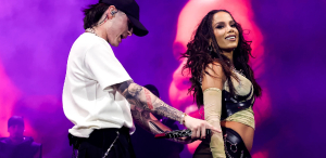 Peso Pluma y Anitta bailan juntos en festival y desatan polémica