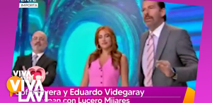 Eduardo Videgaray y Sofía Rivera se disculpan con Lucerito Mijares