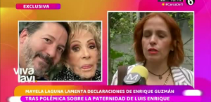 Mayela Laguna lamenta declaraciones de Enrique Guzmán