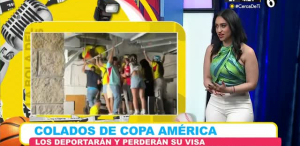 'Colados' de copa América perderán su visa