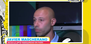 Javier Mascherano estalla ante inseguridad en París