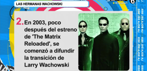 Las hermanas Wachowski, las creadoras de 'Matrix'