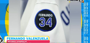 Fernando Valenzuela recibirá homenaje