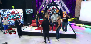 'Símbolo' y sus hijos llegan a sembrar el terror en el estudio