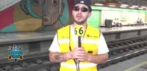 'Meme' Saenz se pierde en el metro