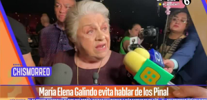 María Elena Galindo evita hablar de Los Pinal