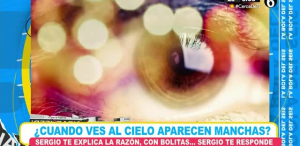 Si ves al cielo y aparecen unas manchas, es por esto